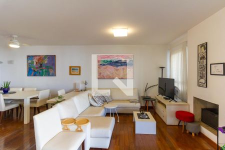 Sala de apartamento à venda com 4 quartos, 220m² em Perdizes, São Paulo