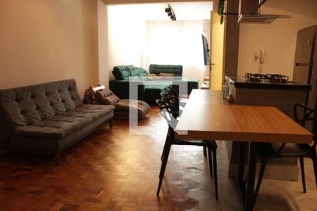 Apartamento para alugar com 110m², 2 quartos e 1 vagaSala