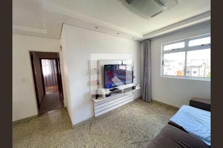Sala de apartamento à venda com 3 quartos, 80m² em Santa Cruz Industrial, Contagem