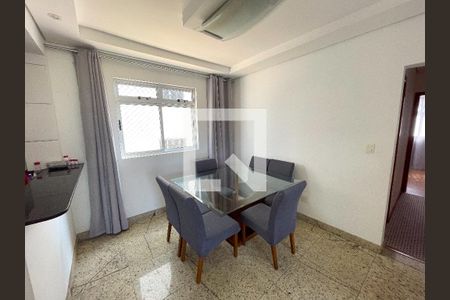 Sala de apartamento à venda com 3 quartos, 80m² em Santa Cruz Industrial, Contagem