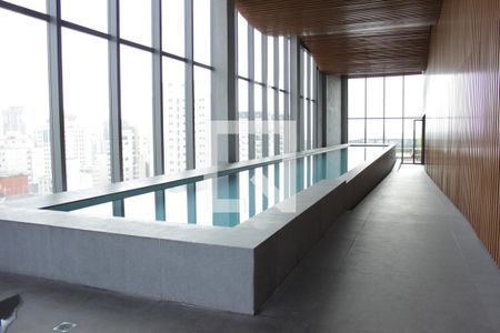 Studio para alugar com 26m², 1 quarto e sem vagaPiscina