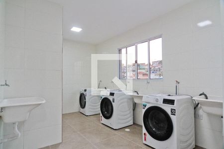 Studio para alugar com 25m², 1 quarto e sem vaga Studio para alugar com 25m², 1 quarto e sem vagaLavanderia
