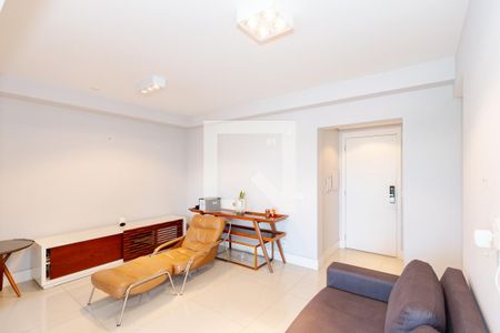 Sala de apartamento à venda com 3 quartos, 90m² em Brooklin Paulista, São Paulo