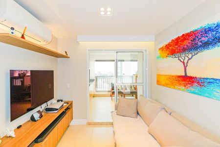 Sala de apartamento à venda com 3 quartos, 84m² em Jardim Caravelas, São Paulo