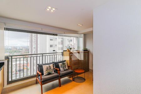 Varanda de apartamento à venda com 3 quartos, 84m² em Jardim Caravelas, São Paulo