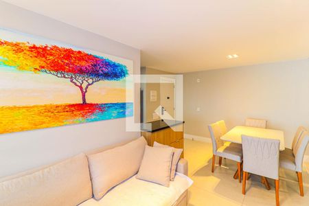 Sala de apartamento à venda com 3 quartos, 84m² em Jardim Caravelas, São Paulo