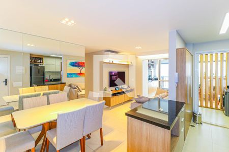 Sala de apartamento à venda com 3 quartos, 84m² em Jardim Caravelas, São Paulo