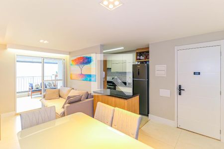 Sala de apartamento à venda com 3 quartos, 84m² em Jardim Caravelas, São Paulo