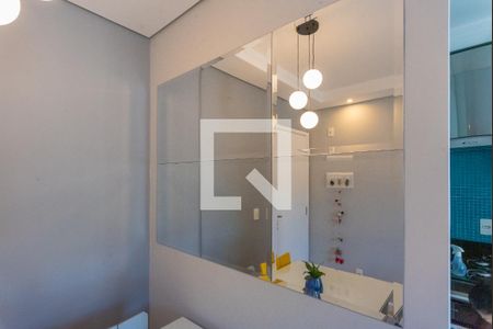 Detalhe Sala de apartamento à venda com 2 quartos, 47m² em Vila Mimosa, Campinas