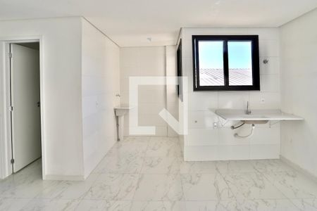 Sala/Cozinha de apartamento à venda com 2 quartos, 37m² em Vila Prudente, São Paulo