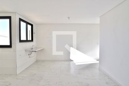 Sala/Cozinha de apartamento à venda com 2 quartos, 37m² em Vila Prudente, São Paulo