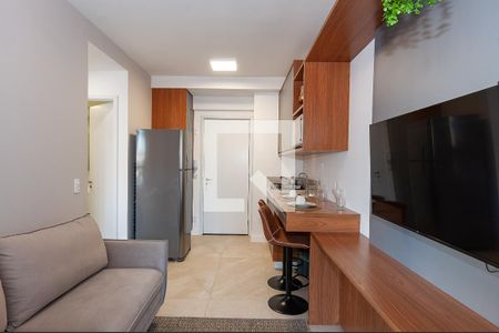 Sala de apartamento para alugar com 1 quarto, 37m² em Pompeia, São Paulo
