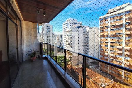 Varanda da Sala de apartamento para alugar com 4 quartos, 324m² em Icaraí, Niterói