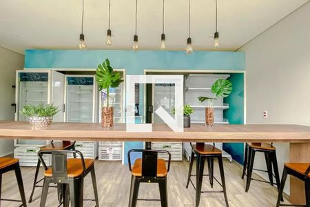 Apartamento para alugar com 38m², 1 quarto e sem vagaÁrea gourmet