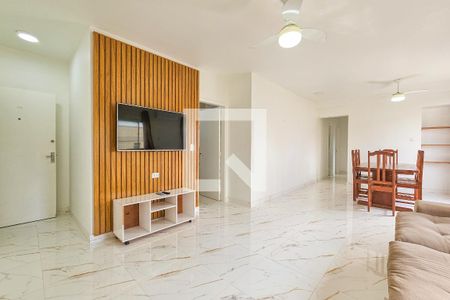 Sala de apartamento para alugar com 2 quartos, 114m² em Tortuga, Guarujá