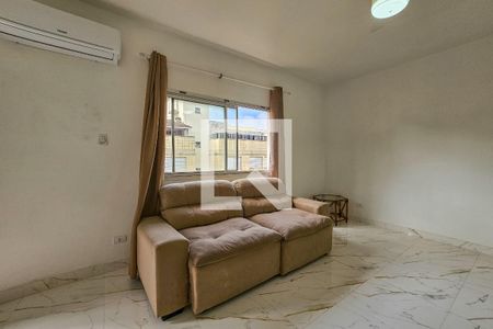 Sala de apartamento para alugar com 2 quartos, 114m² em Tortuga, Guarujá