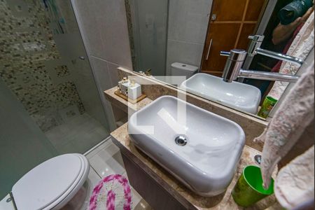 Banheiro de apartamento à venda com 2 quartos, 96m² em Vila Amabile Pezzolo, Santo André