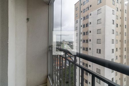 Varanda da Sala de apartamento para alugar com 2 quartos, 56m² em Vila Liviero, São Paulo