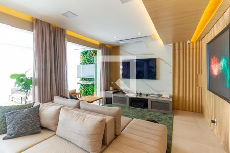 Sala de apartamento à venda com 2 quartos, 131m² em Vila Anastácio, São Paulo