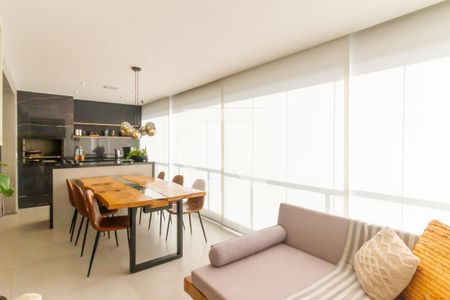 Varanda de apartamento à venda com 2 quartos, 131m² em Vila Anastácio, São Paulo