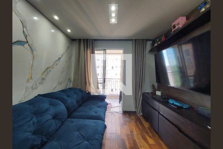 Sala de apartamento à venda com 3 quartos, 75m² em Usina Piratininga, São Paulo