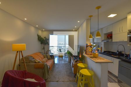 Sala de apartamento à venda com 2 quartos, 68m² em Ipiranga, São Paulo
