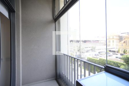 Studio para alugar com 27m², 1 quarto e sem vagaVaranda