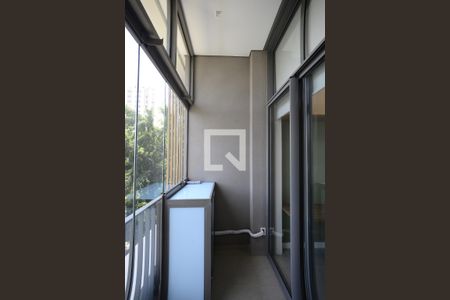Studio para alugar com 27m², 1 quarto e sem vagaVaranda