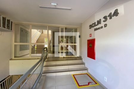 Fachada de kitnet/studio para alugar com 1 quarto, 20m² em Cln 314, Brasília