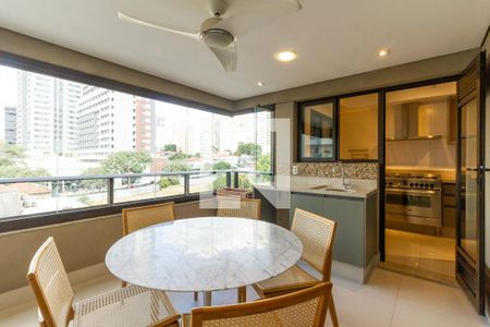 Varanda de apartamento para alugar com 3 quartos, 160m² em Pompeia, São Paulo