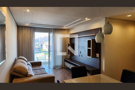 Sala de apartamento para alugar com 3 quartos, 80m² em Jardim Messina, Jundiaí