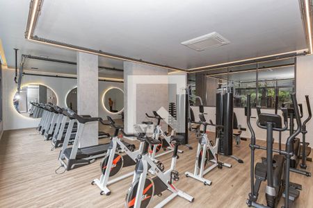 Studio à venda com 25m², 1 quarto e sem vagaAcademia