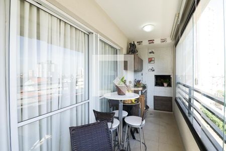Varanda Gourmet de apartamento à venda com 3 quartos, 116m² em Lauzane Paulista, São Paulo