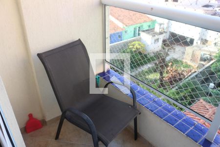Varanda da Sala de apartamento à venda com 3 quartos, 90m² em Santa Maria, São Caetano do Sul