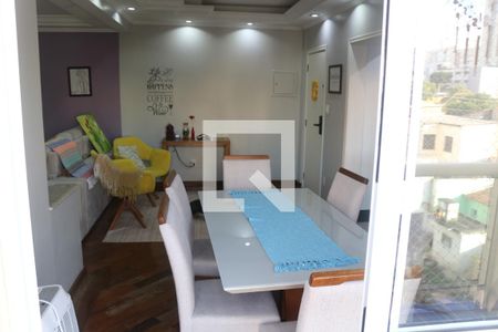 Varanda da Sala de apartamento à venda com 3 quartos, 90m² em Santa Maria, São Caetano do Sul