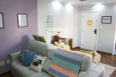 Sala de apartamento à venda com 3 quartos, 90m² em Santa Maria, São Caetano do Sul