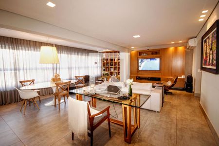 sala de apartamento à venda com 4 quartos, 182m² em Buritis, Belo Horizonte