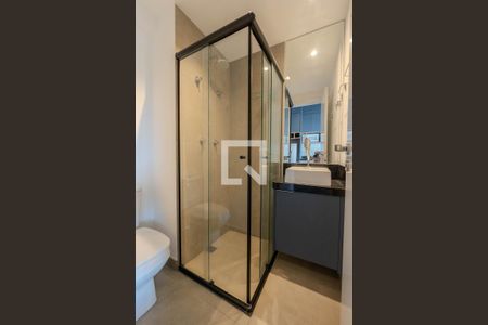 Banheiro de kitnet/studio à venda com 1 quarto, 20m² em Bela Vista, São Paulo