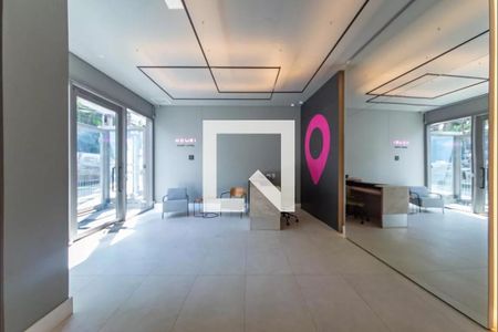 Studio à venda com 40m², 1 quarto e sem vaga Studio à venda com 40m², 1 quarto e sem vagaHall Social