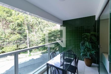 Varanda da sala  de apartamento à venda com 3 quartos, 110m² em Buritis, Belo Horizonte