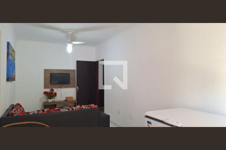 Sala de apartamento para alugar com 1 quarto, 47m² em Aviação, Praia Grande