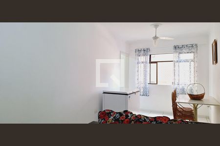 Salas de apartamento para alugar com 1 quarto, 47m² em Aviação, Praia Grande