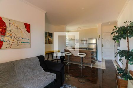 Sala de apartamento para alugar com 2 quartos, 56m² em Jardim Textil, São Paulo