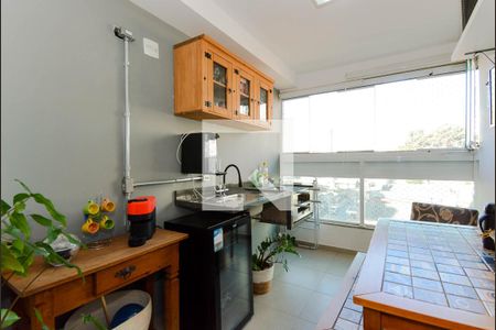 Varanda da Sala de apartamento à venda com 2 quartos, 62m² em Vila Galvão, Guarulhos