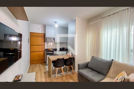 Sala - Sala de Jantar de apartamento para alugar com 2 quartos, 50m² em Vila Luzita, Santo André