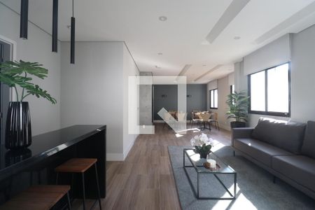 Apartamento para alugar com 33m², 2 quartos e sem vagaÁrea comum - Salão de festas