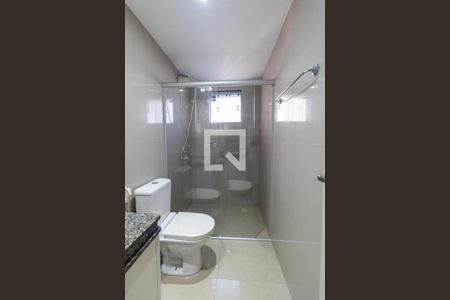 Banheiro Social de apartamento para alugar com 1 quarto, 56m² em Mercês, Curitiba