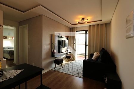 Sala de apartamento à venda com 2 quartos, 59m² em Parque das Nações, Santo André
