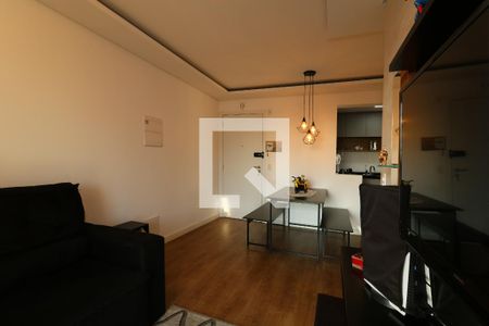Sala de apartamento para alugar com 2 quartos, 59m² em Parque das Nações, Santo André