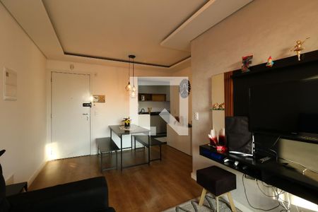 Sala de apartamento para alugar com 2 quartos, 59m² em Parque das Nações, Santo André